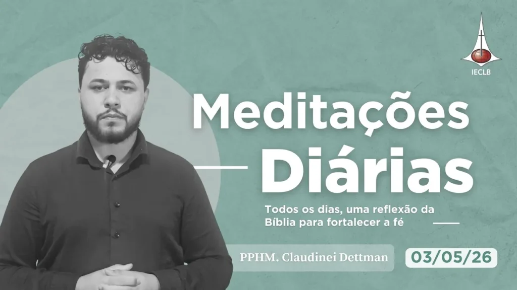 Capa do Video de Meditação Diária