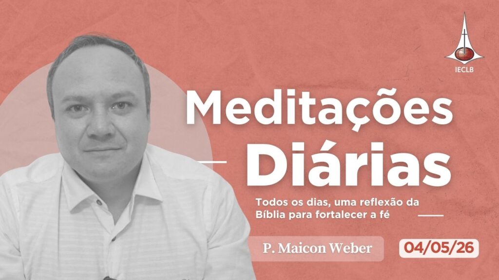 Capa do Video de Meditação Diária