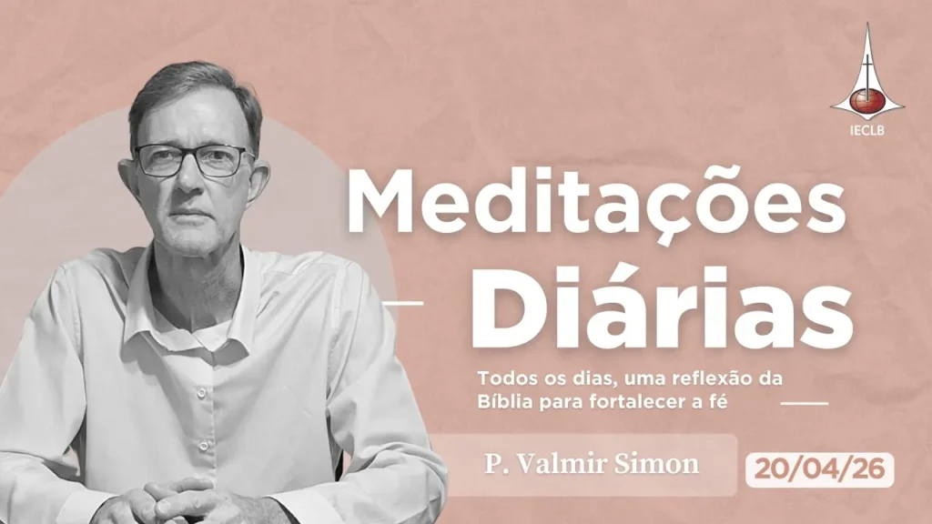 Capa do Video de Meditação Diária