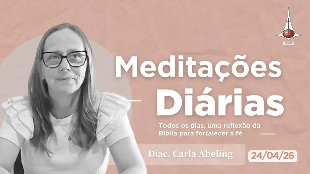 Capa do Video de Meditação Diária