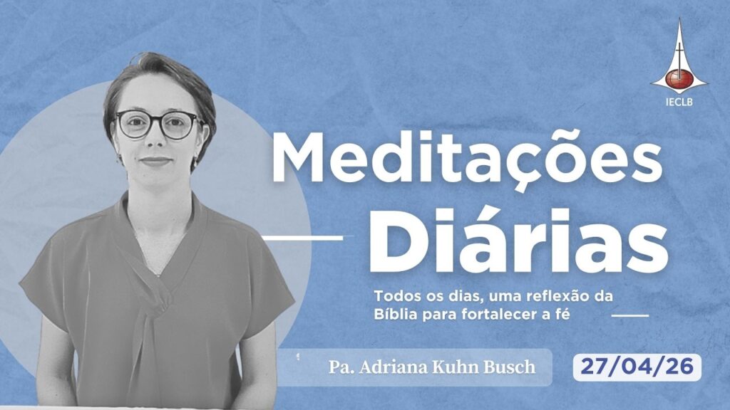 Capa do Video de Meditação Diária