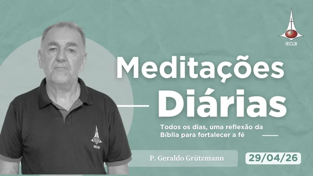 Capa do Video de Meditação Diária
