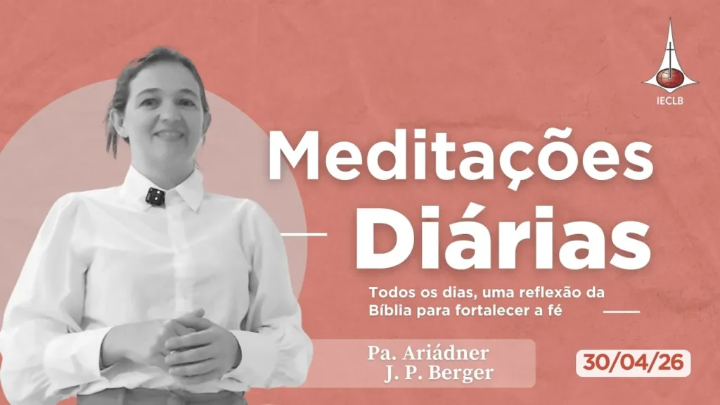 Capa do Video de Meditação Diária