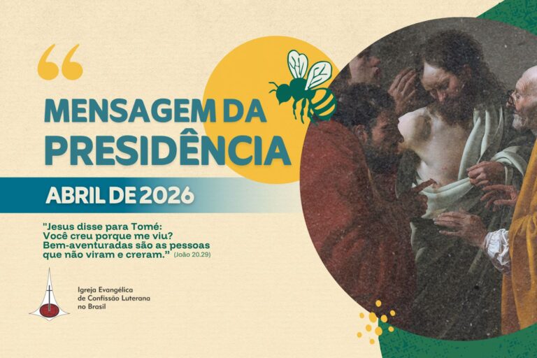 Mensagem da Presidência - ABRIL