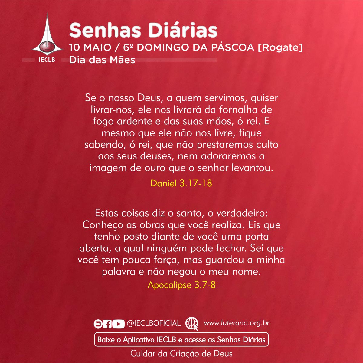 Senhas Diárias 10 05 2026