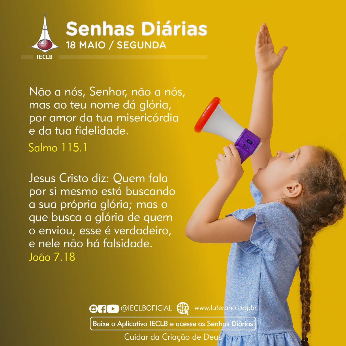 Senhas Diárias 18 05 2026