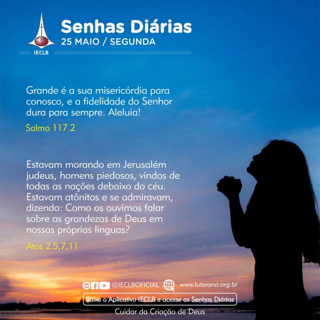 Senhas Diárias 25 05 2026