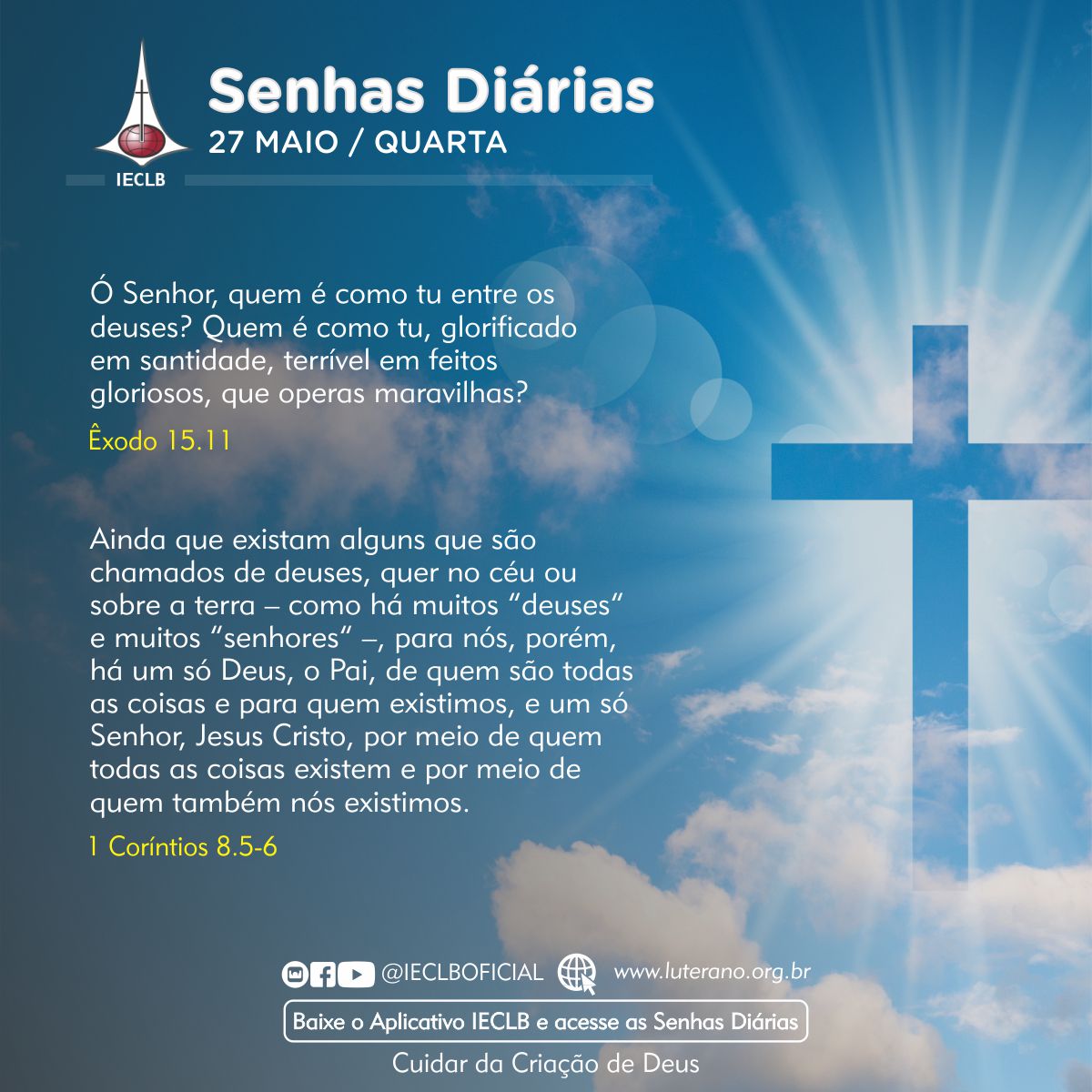 Senhas Diárias 27 05 2026