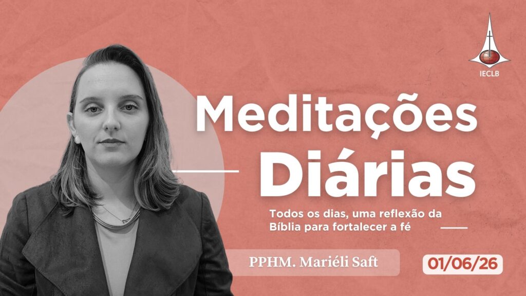 Capa do Video de Meditação Diária
