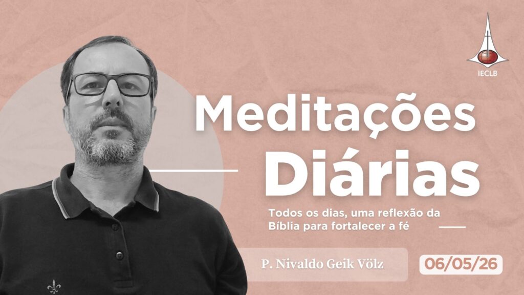 Capa do Video de Meditação Diária