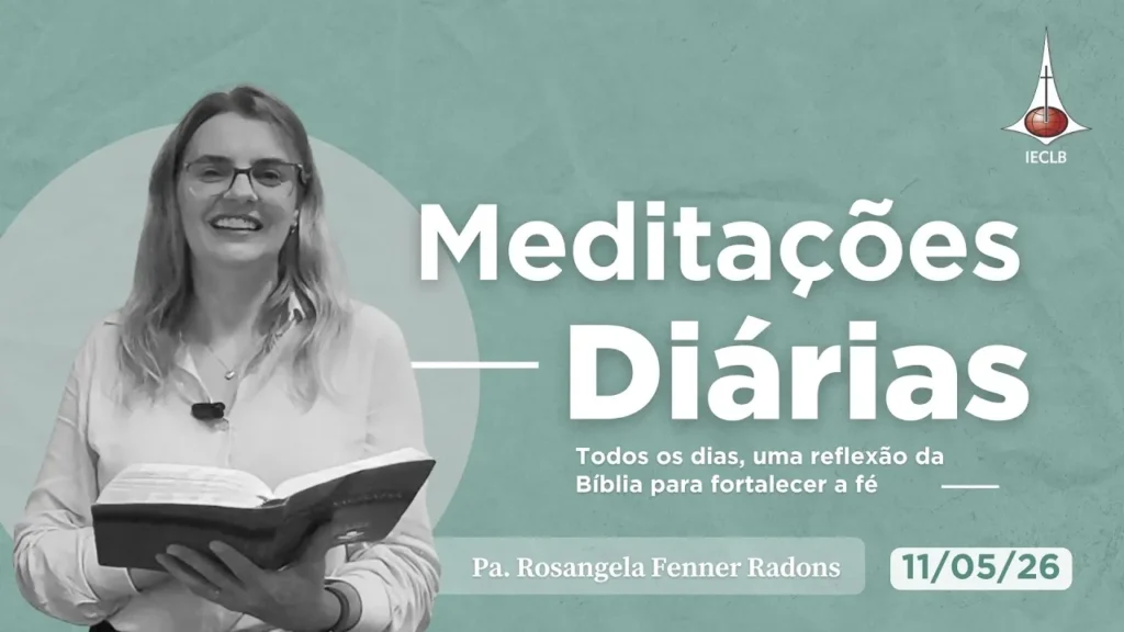 Capa do Video de Meditação Diária