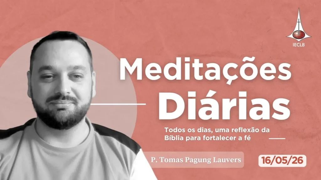 Capa do Video de Meditação Diária