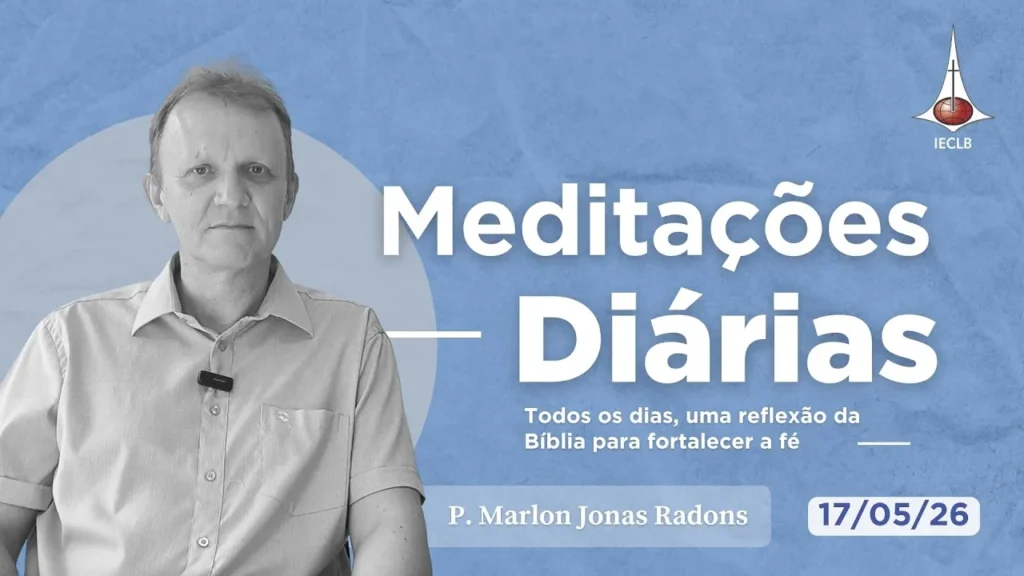 Capa do Video de Meditação Diária