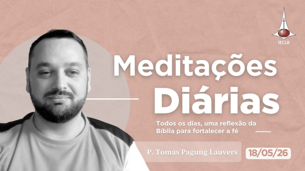 Capa do Video de Meditação Diária