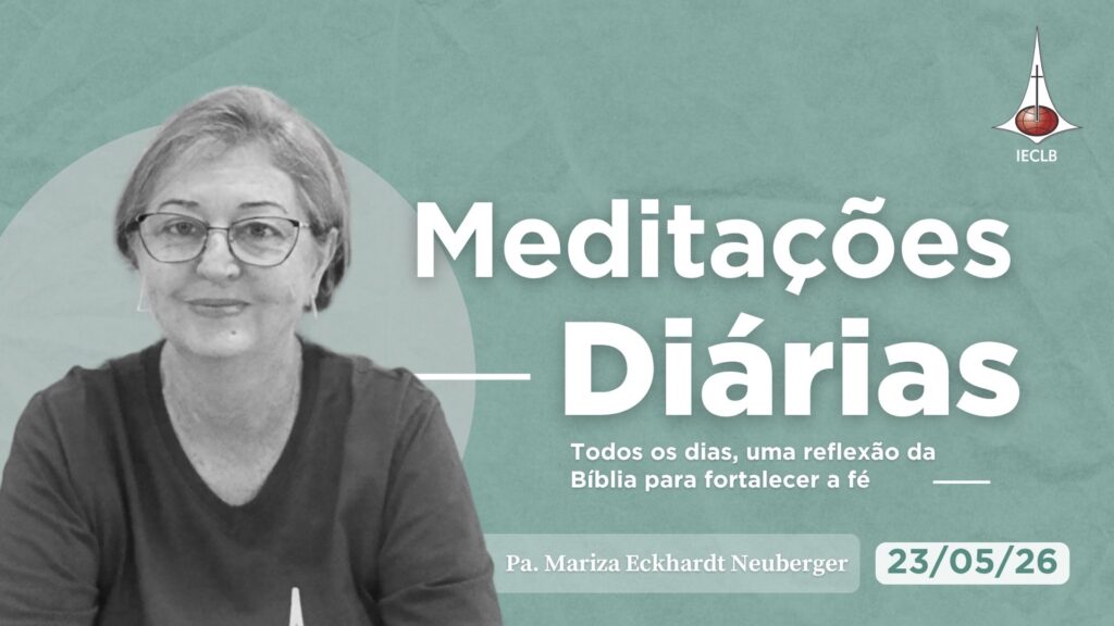 Capa do Video de Meditação Diária