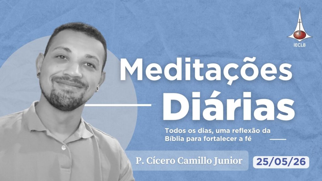 Capa do Video de Meditação Diária