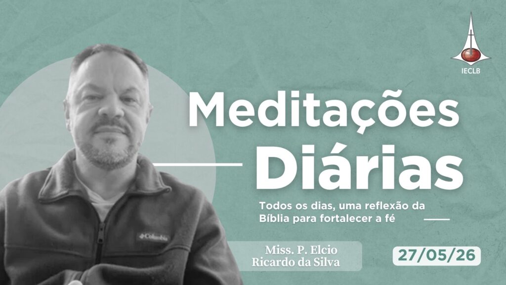 Capa do Video de Meditação Diária