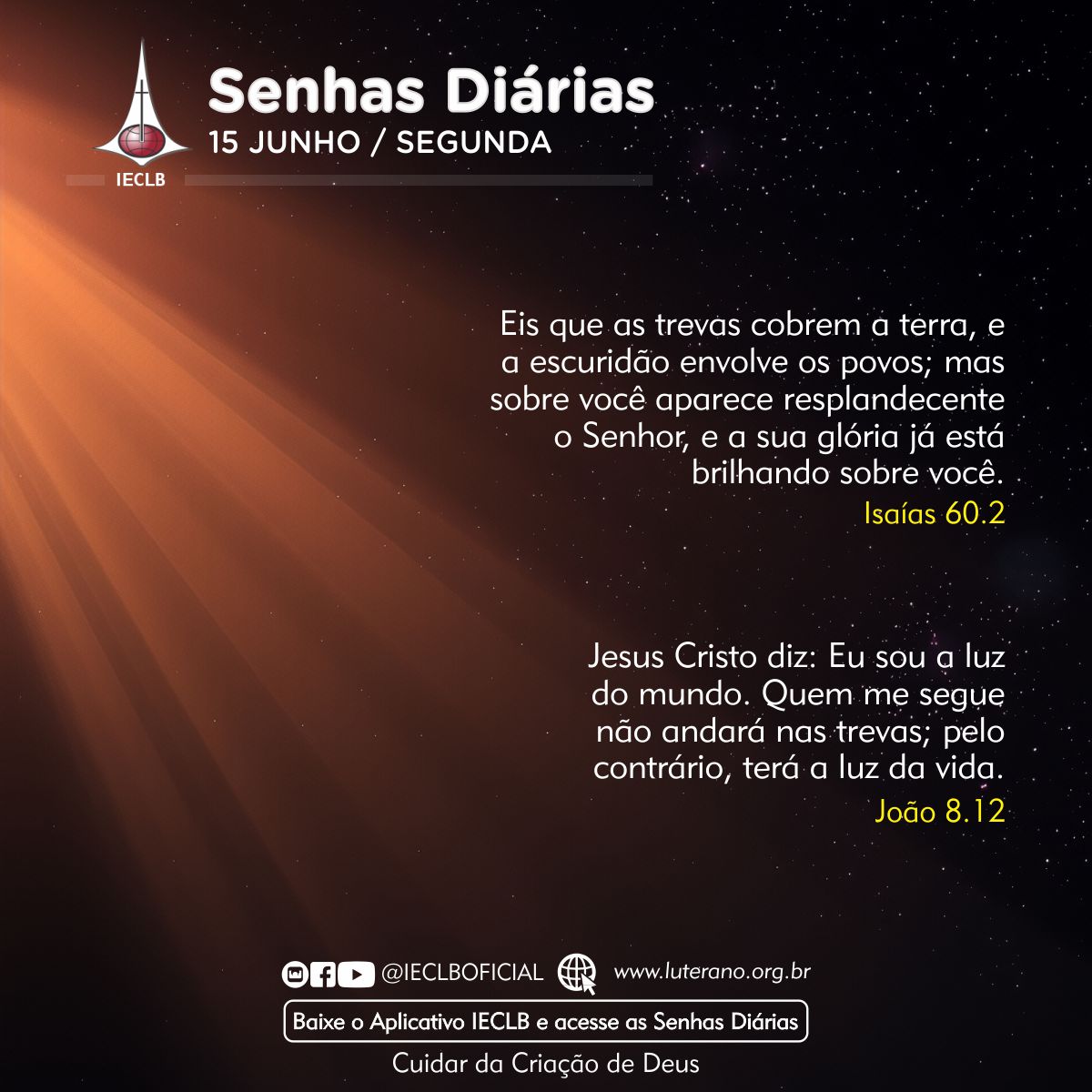 Senhas Diárias 15 06 2026