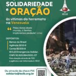 Campanha vítimas terremotos na Venezuela