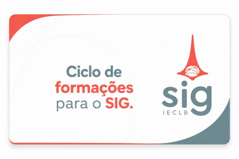 Ciclo de formações para o SIG