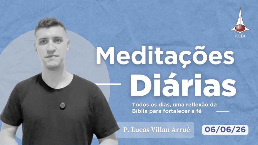 Capa do Video de Meditação Diária