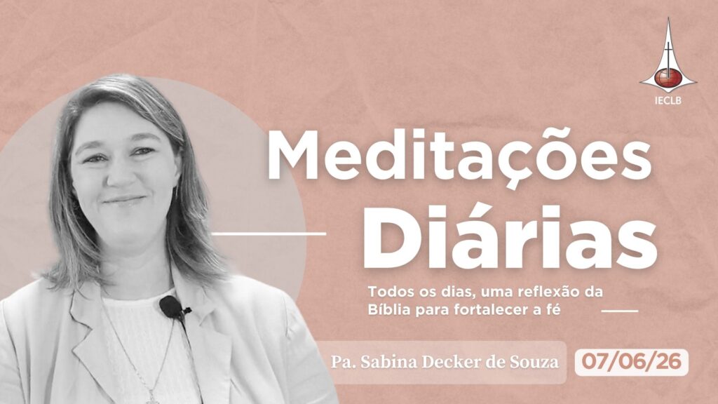 Capa do Video de Meditação Diária