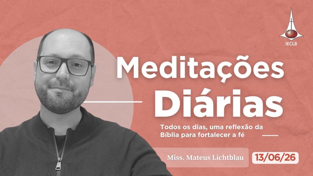 Capa do Video de Meditação Diária