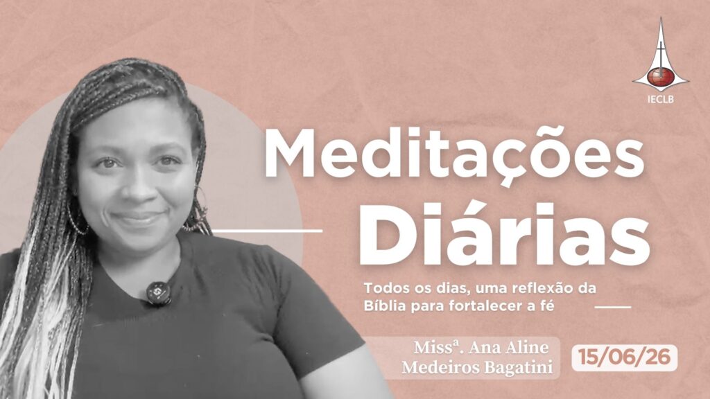 Capa do Video de Meditação Diária