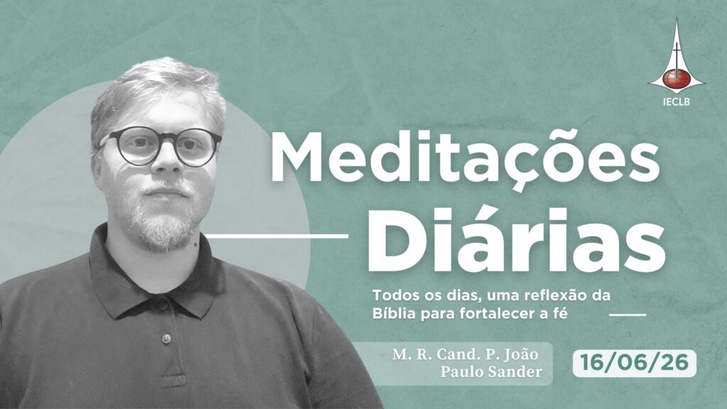 Capa do Video de Meditação Diária