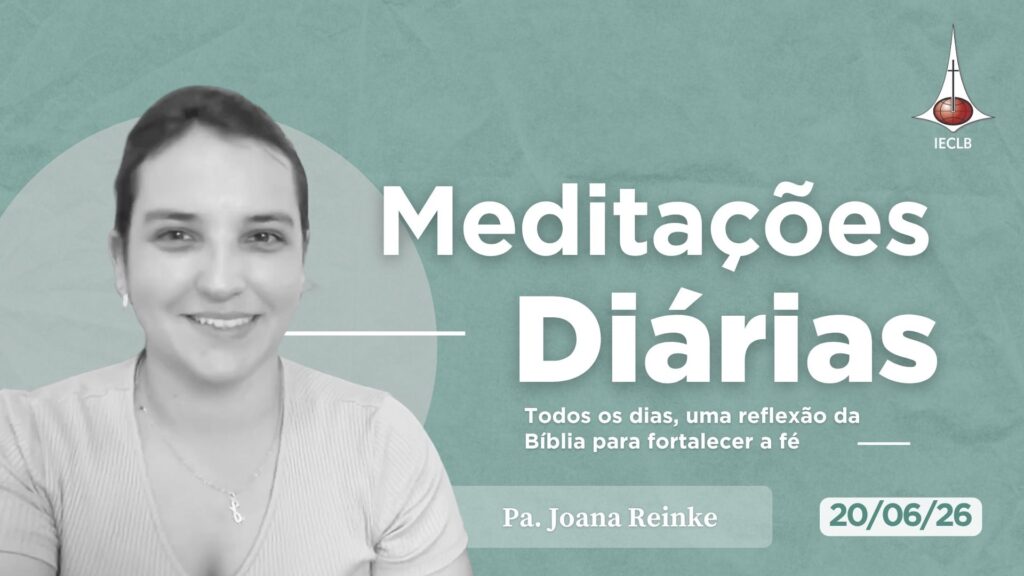 Capa do Video de Meditação Diária