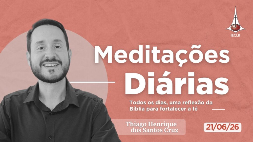 Capa do Video de Meditação Diária