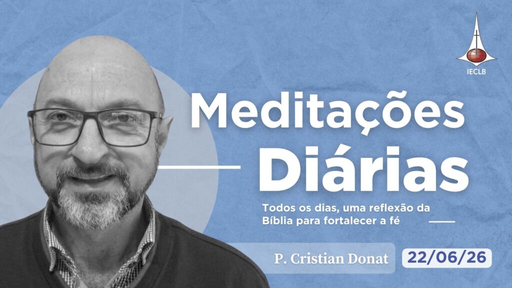 Capa do Video de Meditação Diária