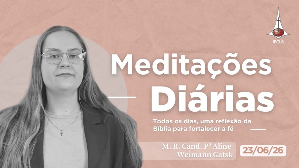 Capa do Video de Meditação Diária