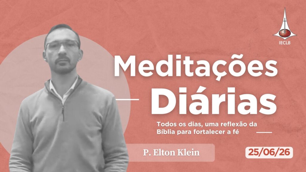 Capa do Video de Meditação Diária