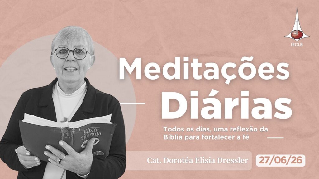Capa do Video de Meditação Diária