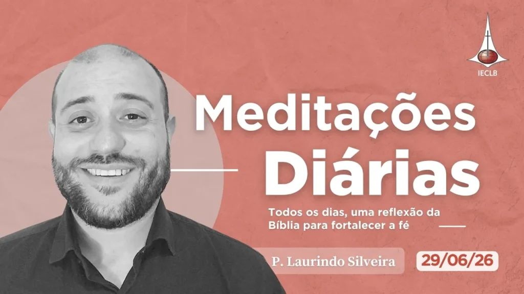 Capa do Video de Meditação Diária