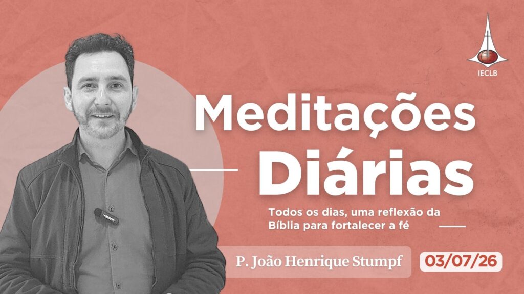 Capa do Video de Meditação Diária