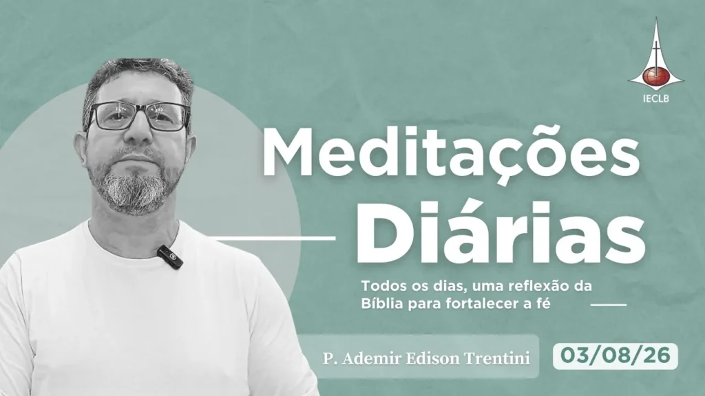 Capa do Video de Meditação Diária