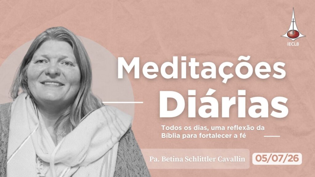 Capa do Video de Meditação Diária