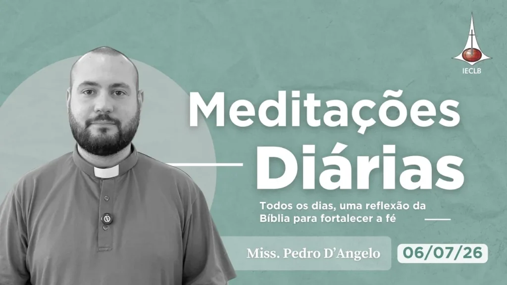 Capa do Video de Meditação Diária
