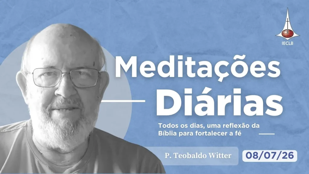 Capa do Video de Meditação Diária
