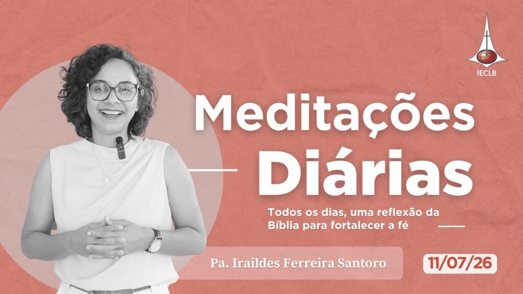 Capa do Video de Meditação Diária