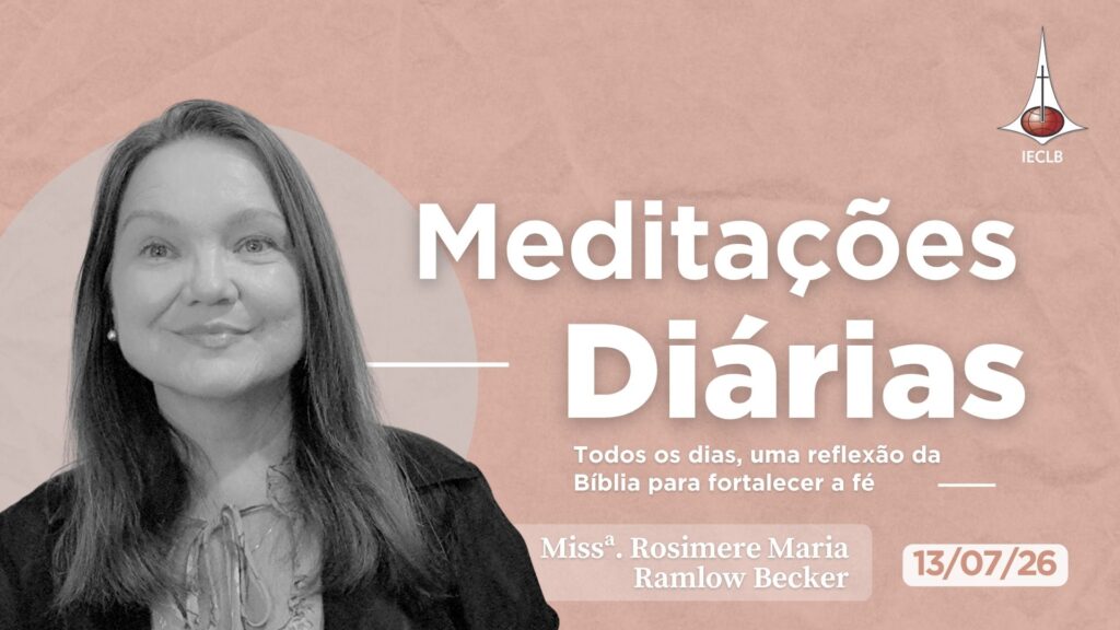 Capa do Video de Meditação Diária