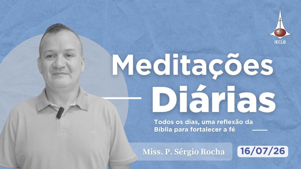 Capa do Video de Meditação Diária