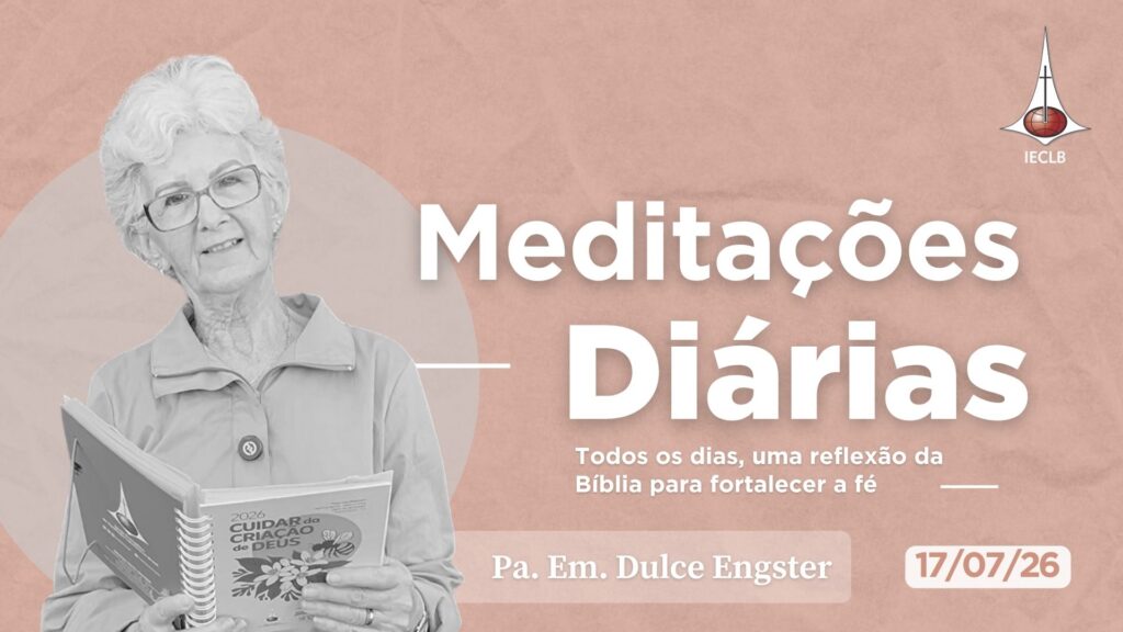 Capa do Video de Meditação Diária