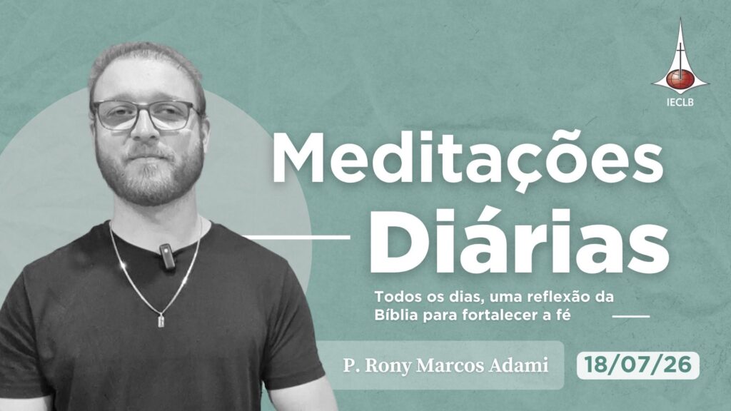 Capa do Video de Meditação Diária