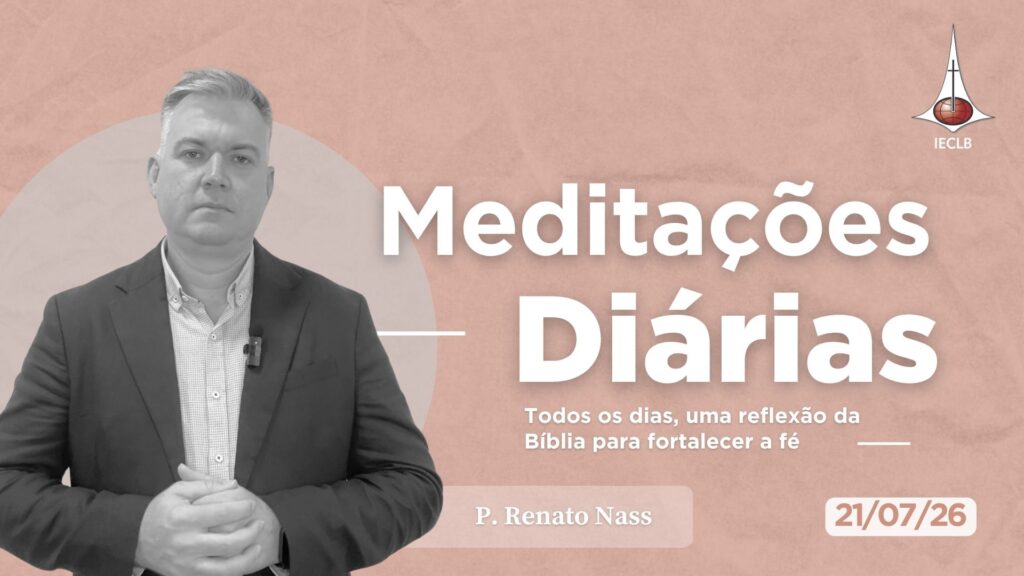 Capa do Video de Meditação Diária