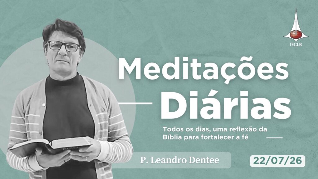 Capa do Video de Meditação Diária