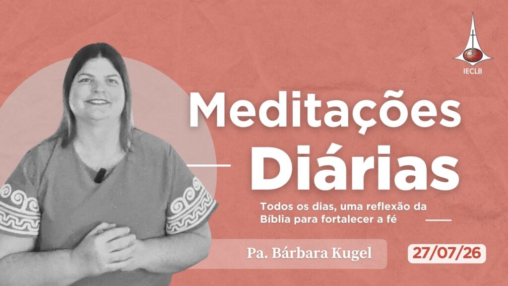 Capa do Video de Meditação Diária