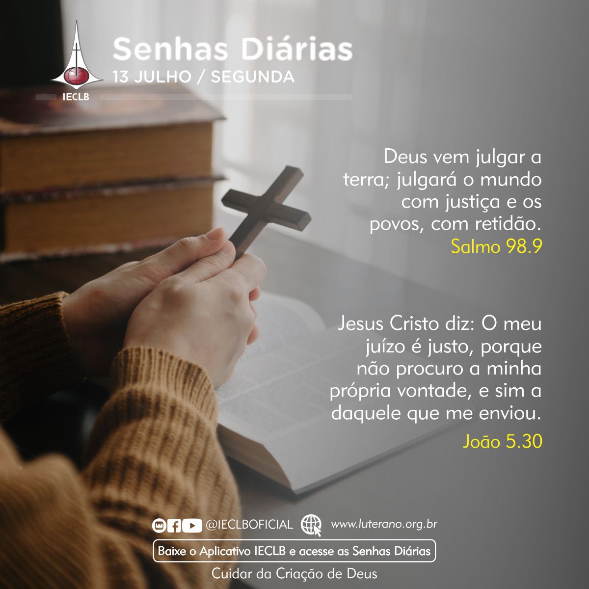 Senhas Diárias 13 07 2026